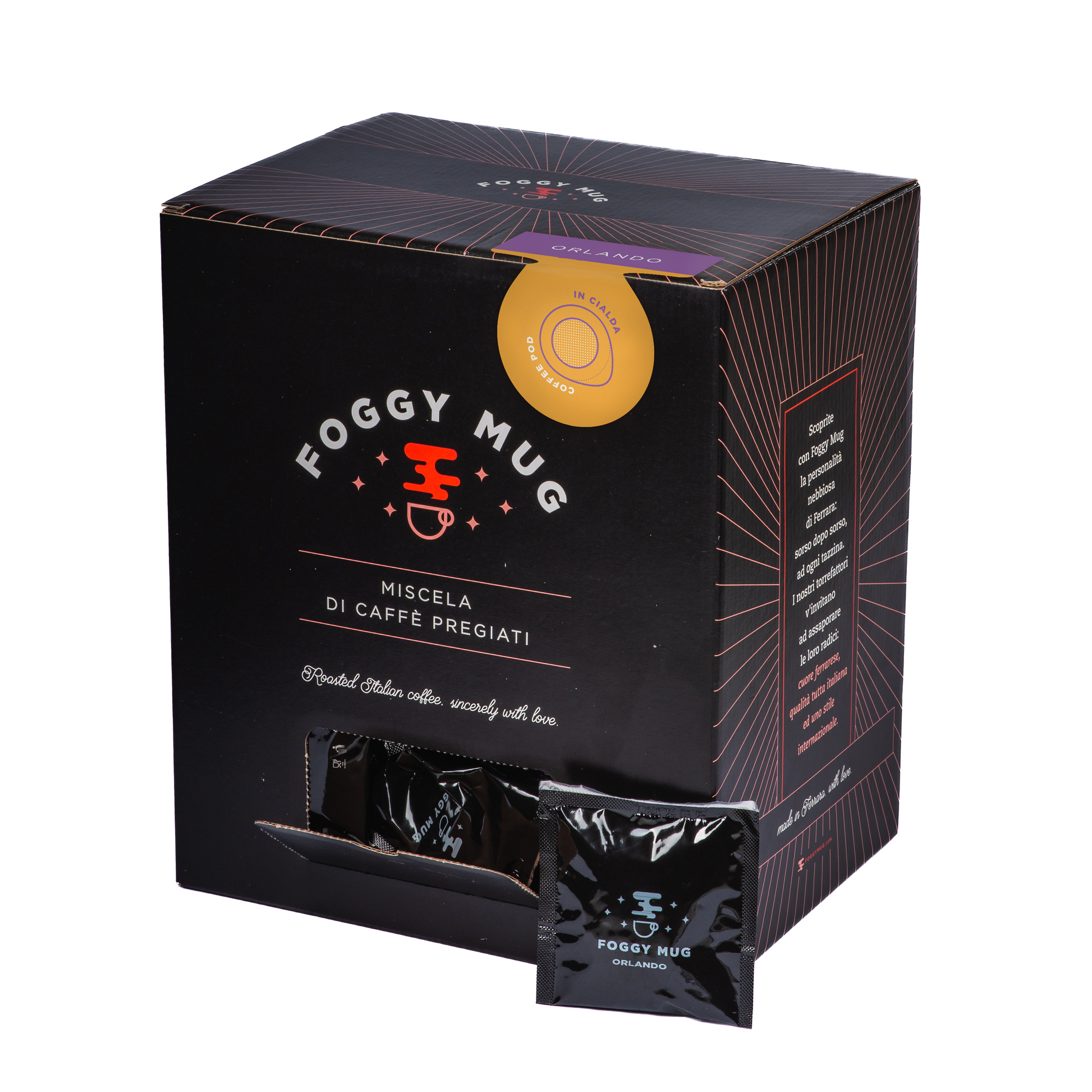 FOGGY MUG Orlando pody - Kartón 150 kusov